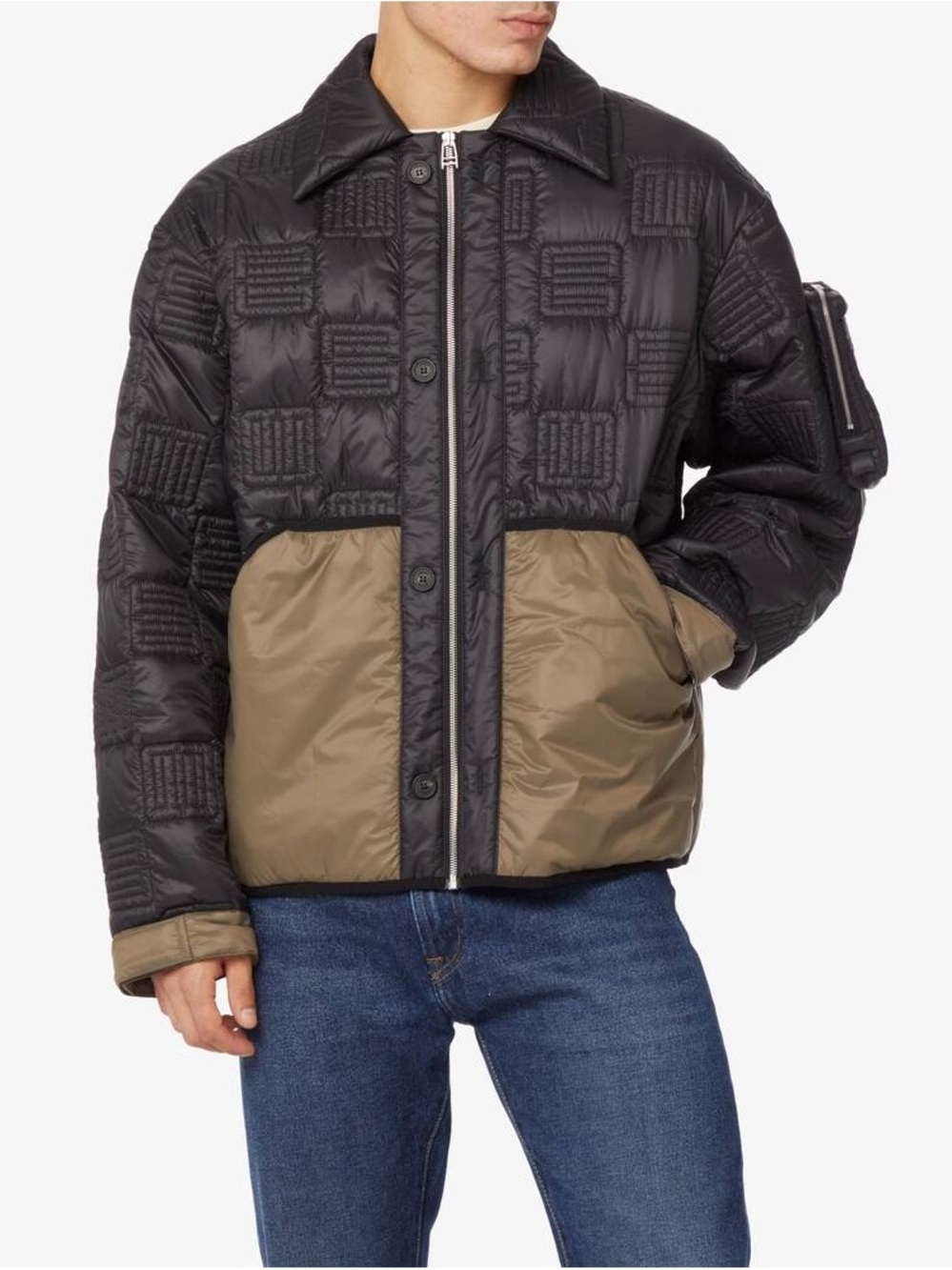 Rare Ambush Monogram Quilted Jacket. - Picture 14 of 15